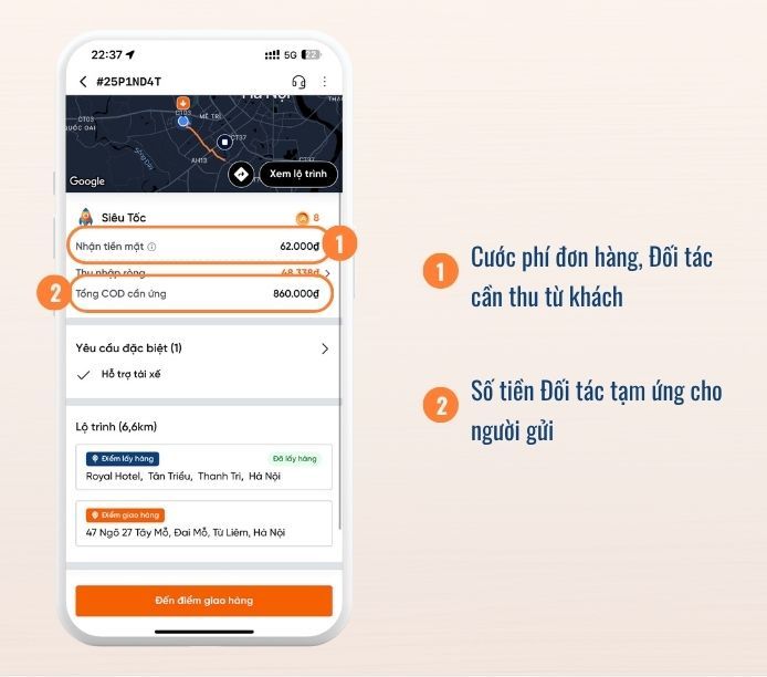 Thông tin đơn hàng