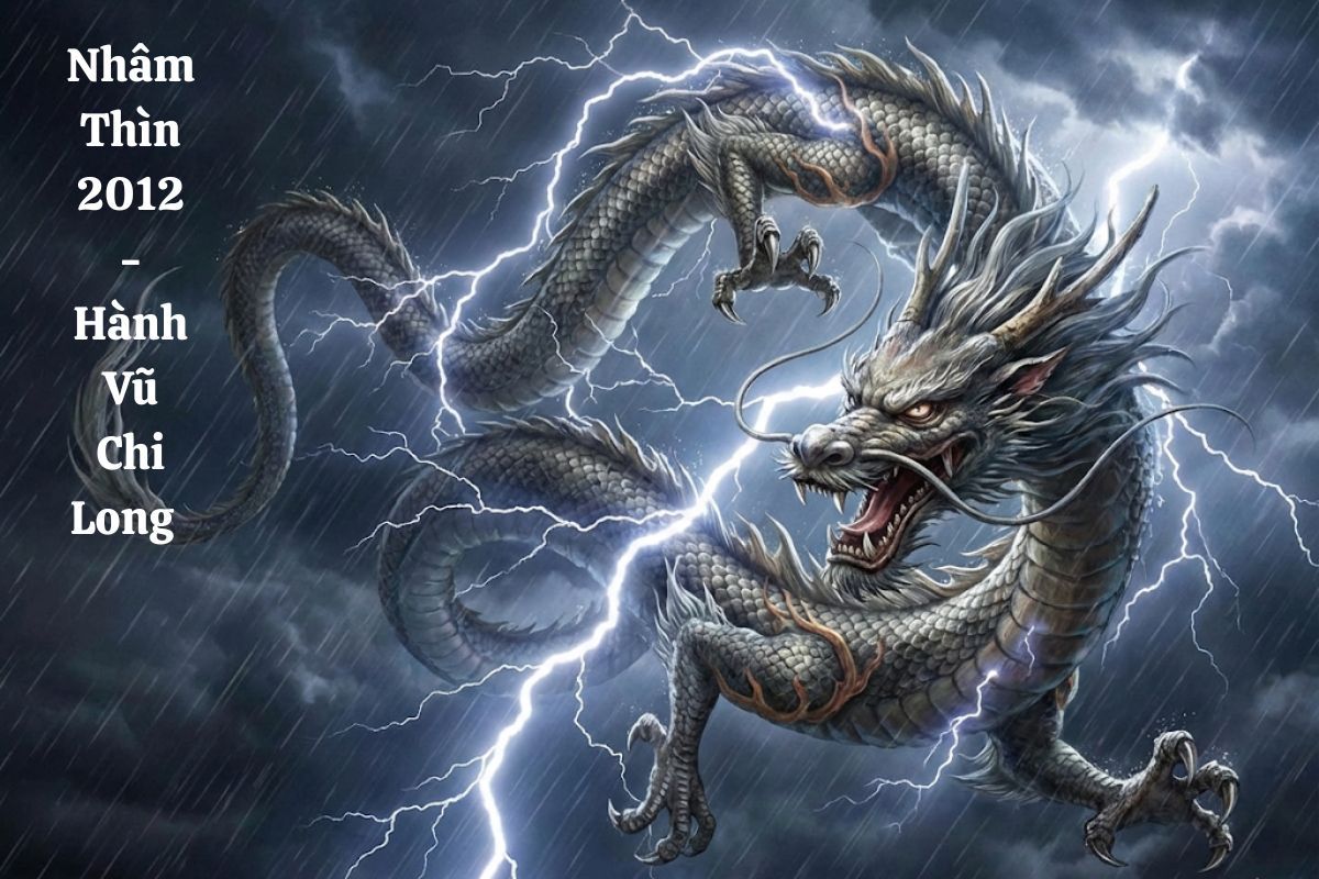 2012 tuổi Nhâm Thìn Hành Vũ Chi Long