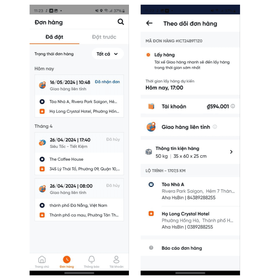 2. ACCEPTED đối tác đã nhận đơn thì đơn nằm ở đã đặt.png