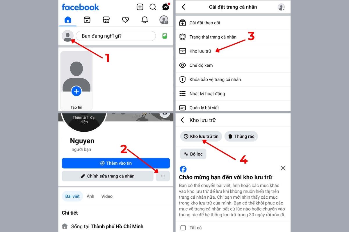 xem người lạ vào xem tin trên fb