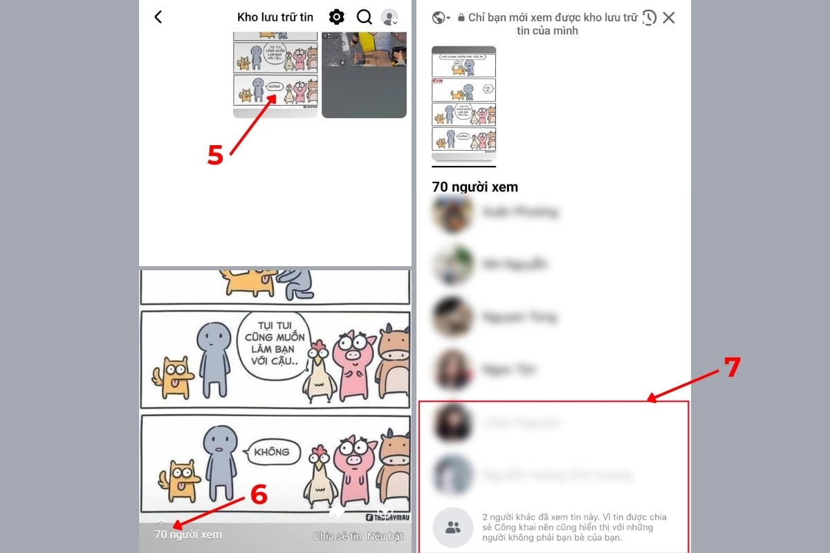 làm thế nào xem người lạ xem tin fb