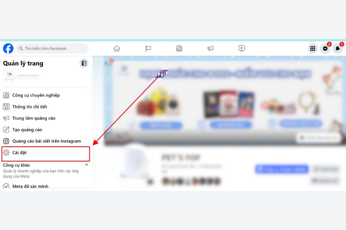 đổi tên của fanpage facebook