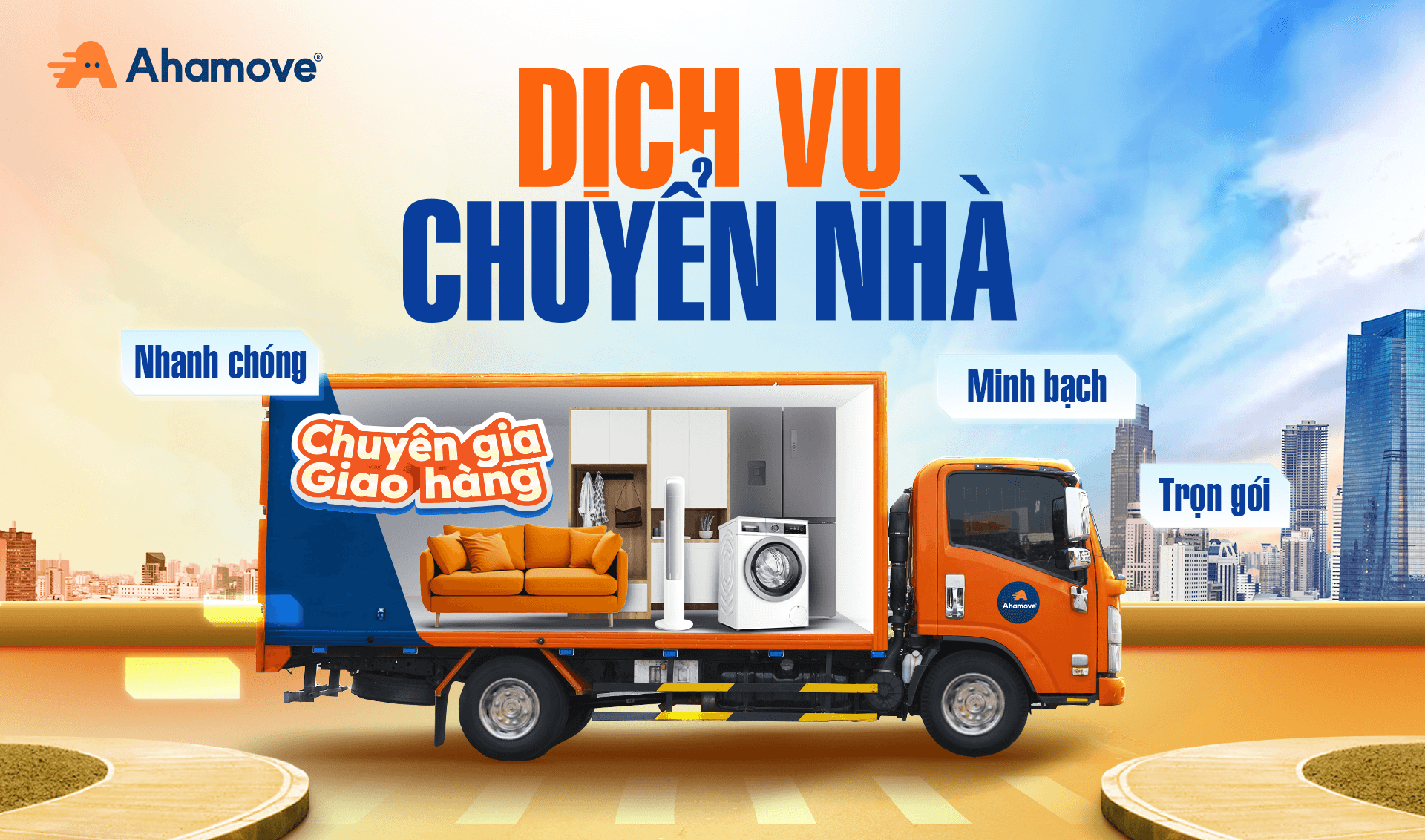 ĐỘI NGŨ CHUYÊN NGHIỆP LALAMOVE HỖ TRỢ CHUYỂN NHÀ AN TOÀN TẠI CÁC THÀNH PHỐ LỚN