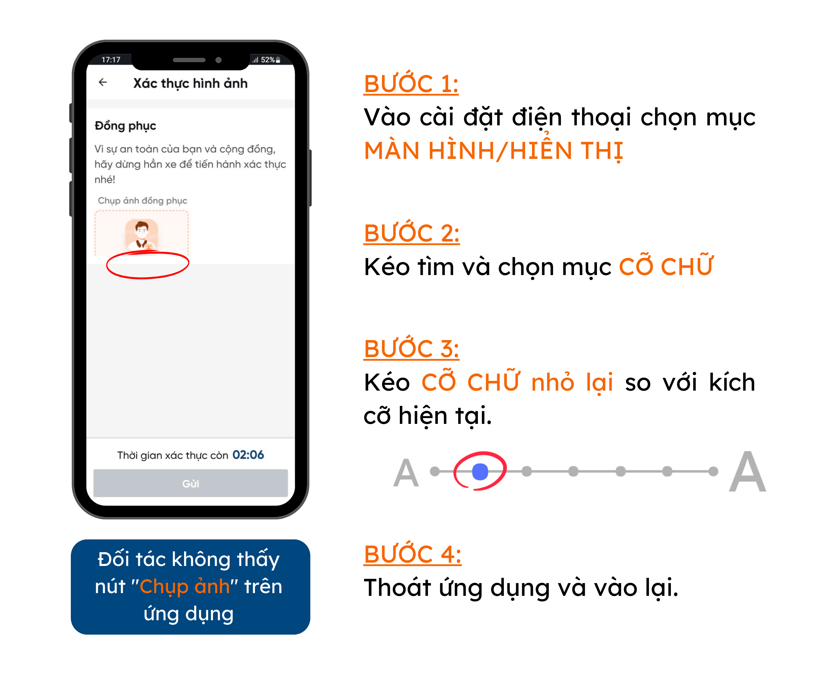 Khi có thông báo cần xác thực đồng phục Đối tác cần thao thác như sau (3).png