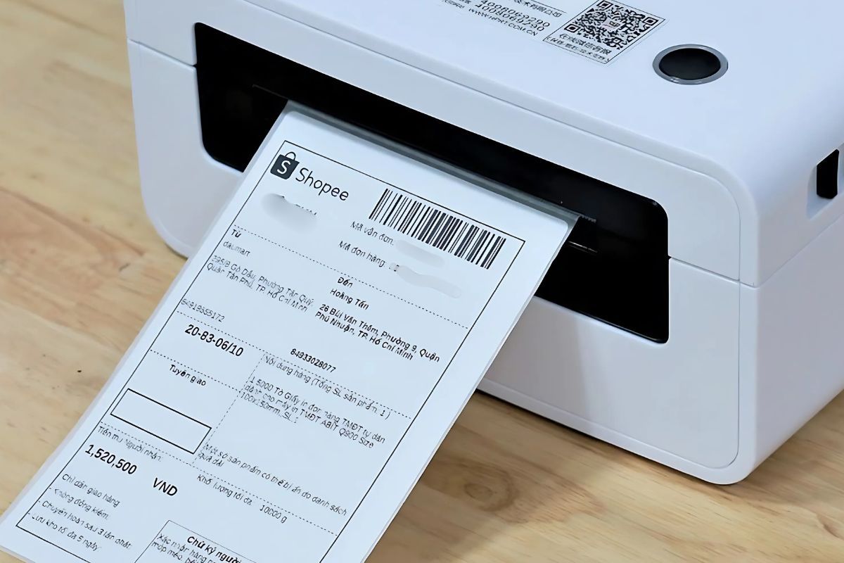 Bán hàng Shopee có cần máy in không