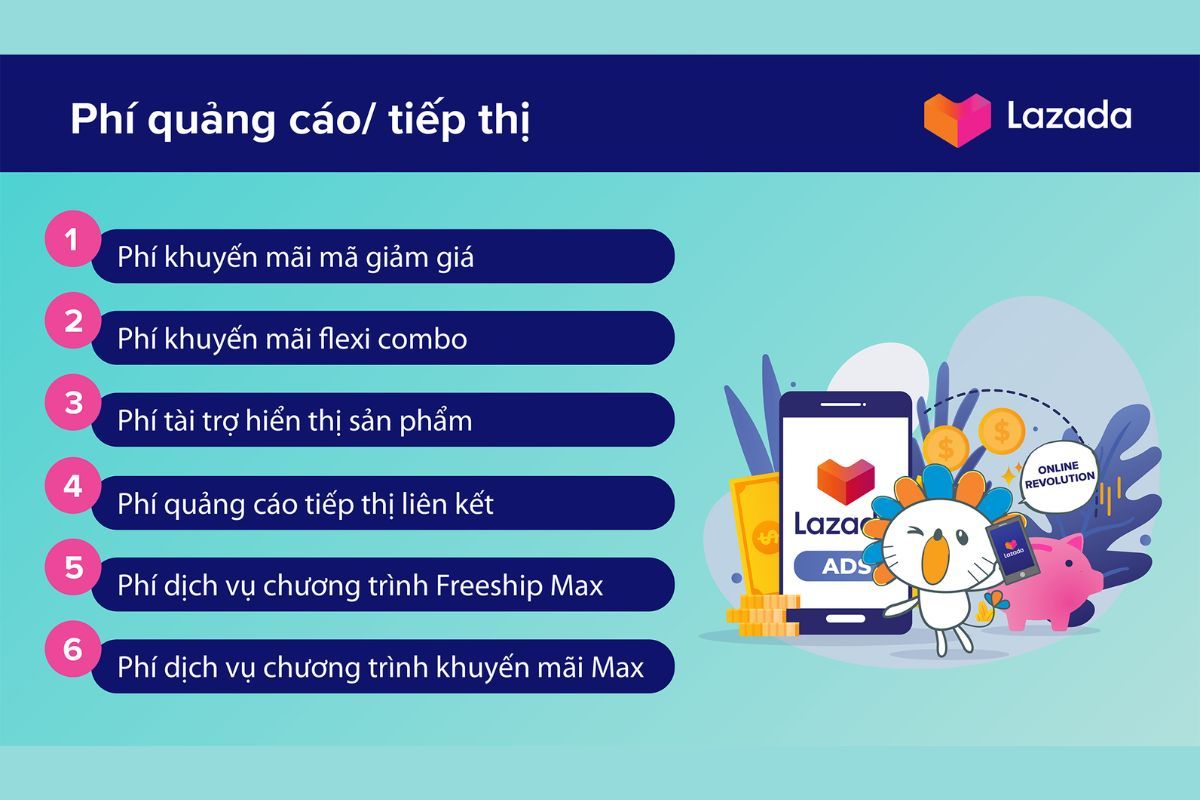 Bán hàng trên Lazada có tốn phí không