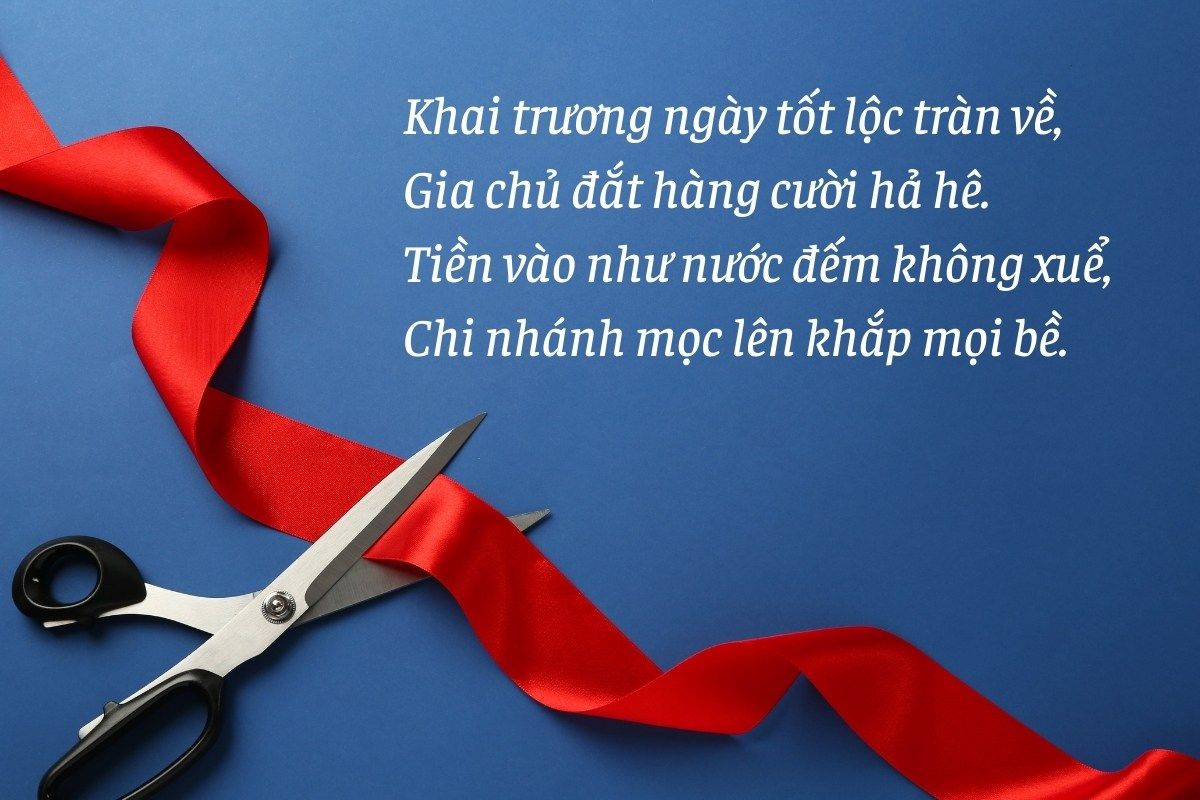 các câu chúc khai trương