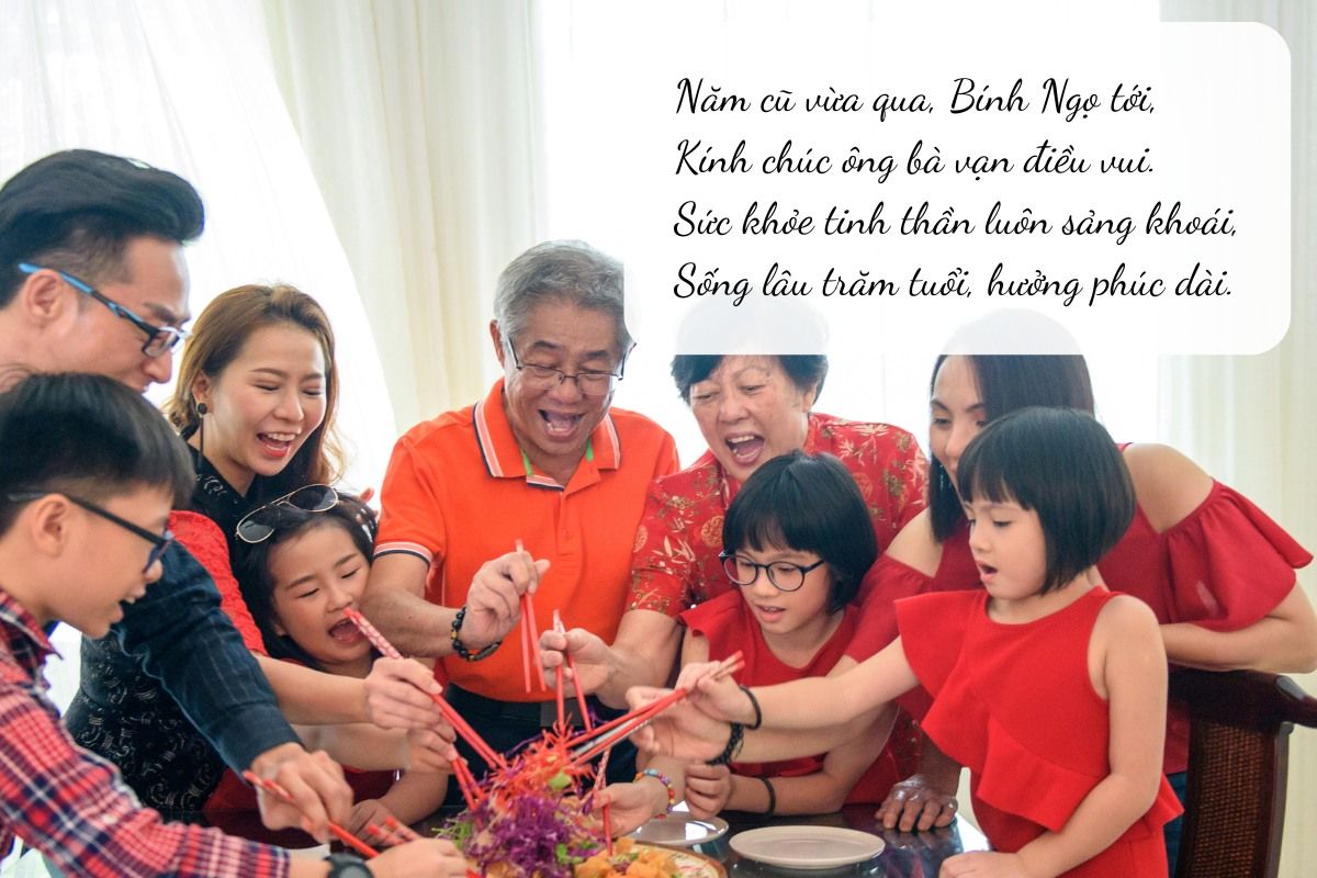 các câu chúc ông bà