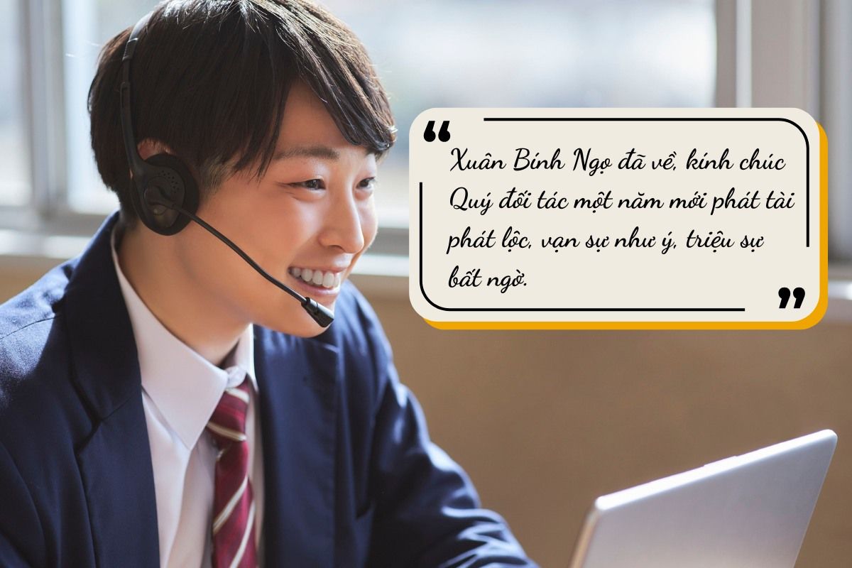 các câu chúc tết khách hàng