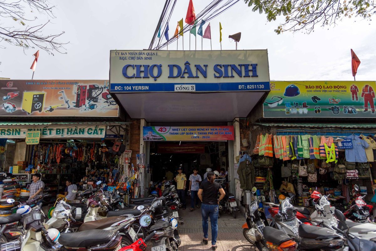 các chợ ở quận 1