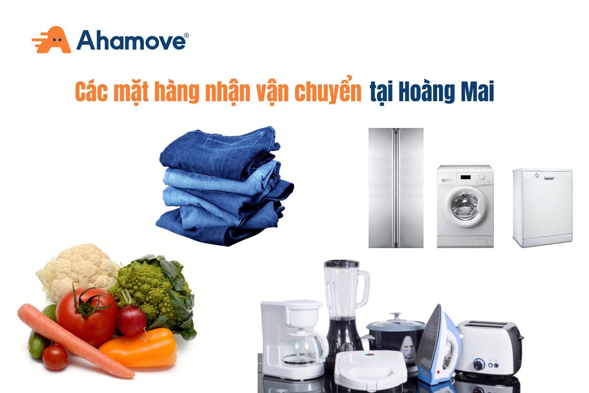 Các mặt hàng nhận chuyển tại Hoàng Mai Hà Nội