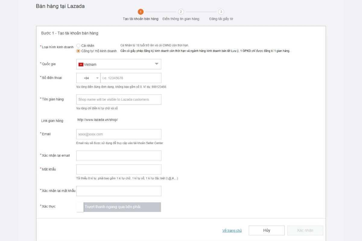 Cách bán hàng trên Lazada