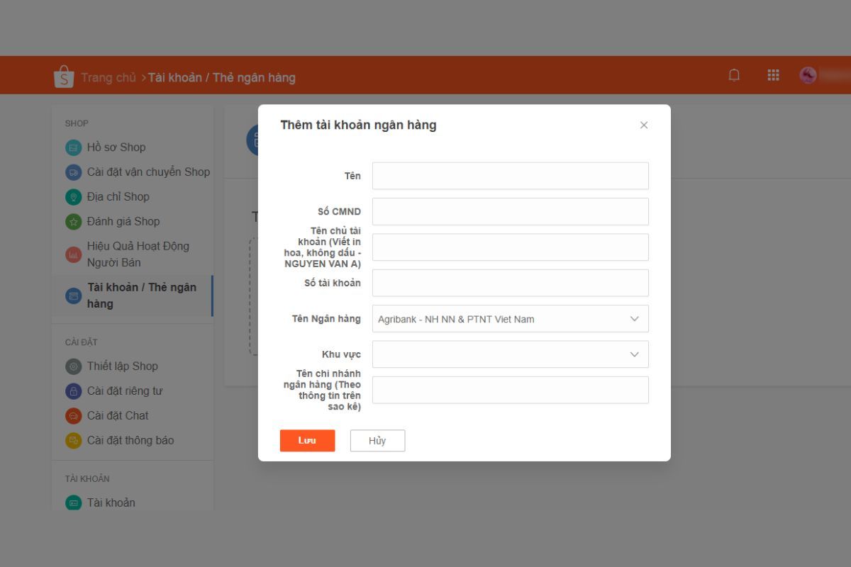 Cách đăng lý bán hàng trên shopee 13