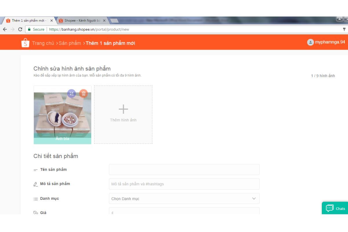 Cách đăng lý bán hàng trên shopee 14