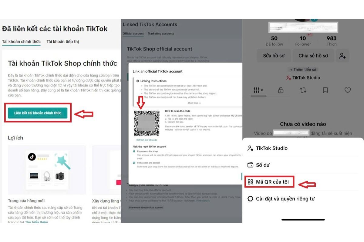 Cách đăng ký TikTok Shop chưa đủ 1000 Follow