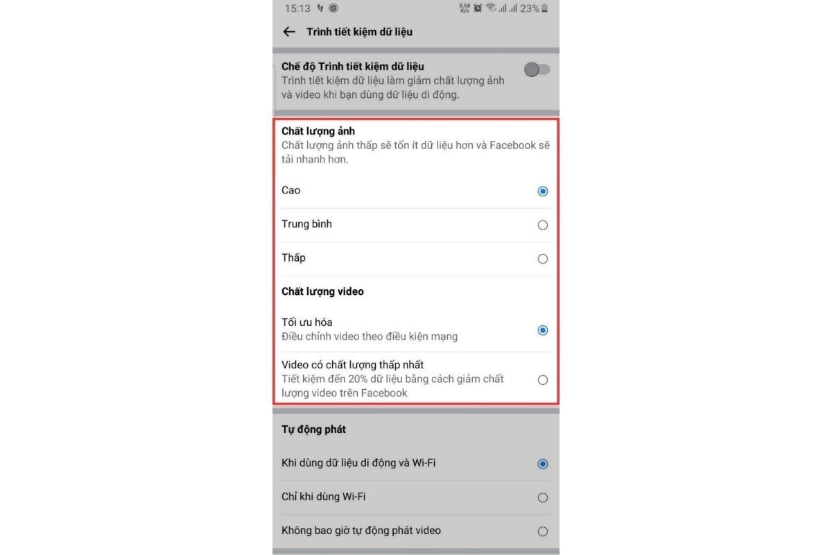 Cách đăng tin không bị mờ 9