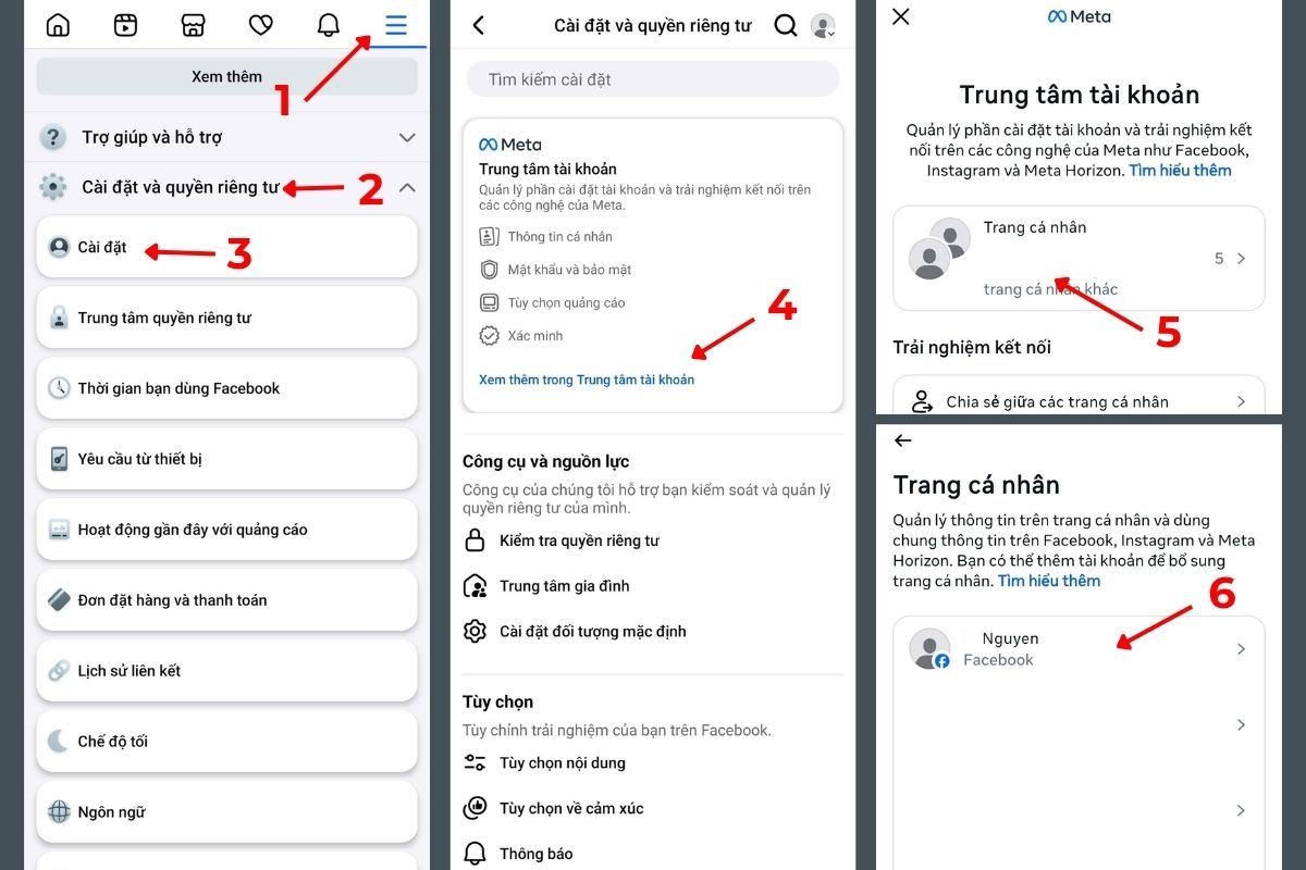 Cách đổi tên Facebook trên máy tính