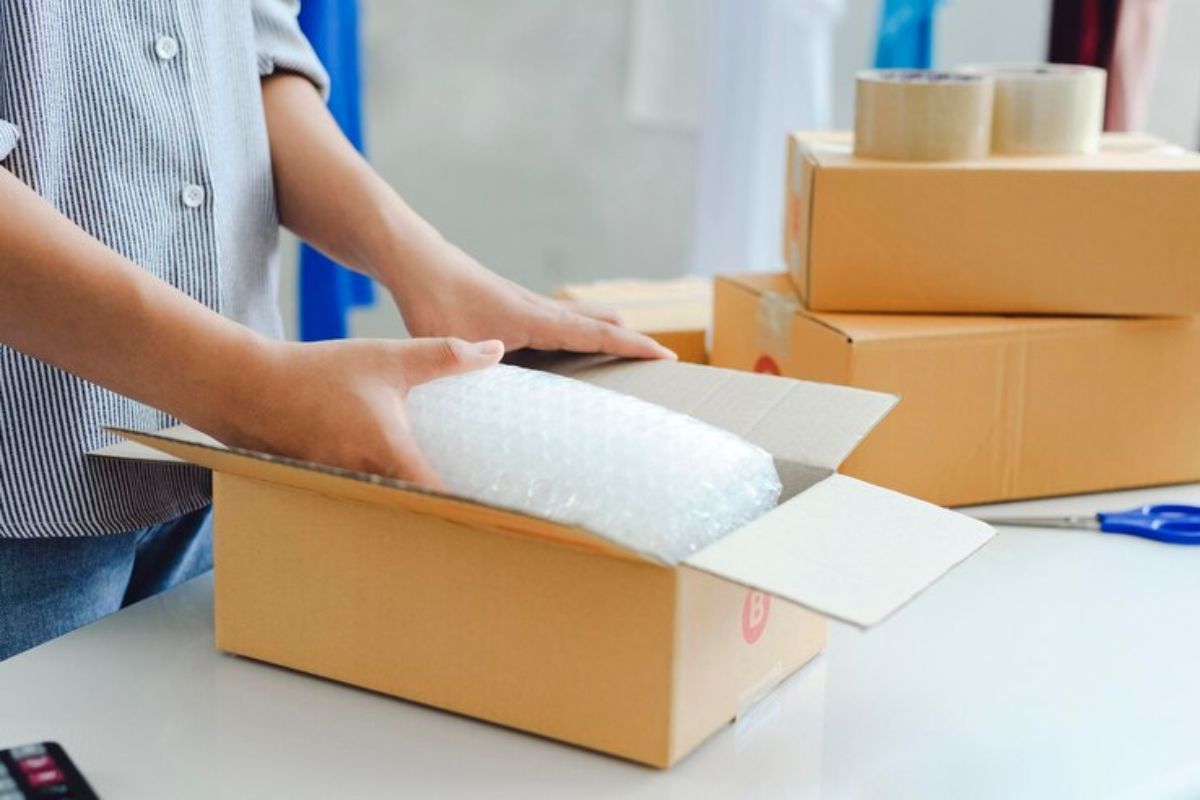 cách đóng gói trả hàng lazada