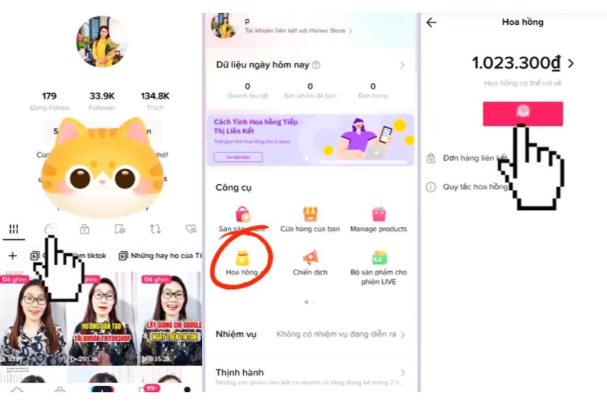 Cách làm tiếp thị liên kết TikTok