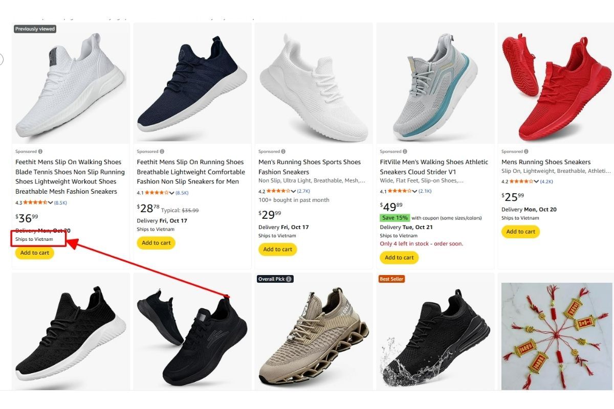 Cách mua hàng trực tiếp trên amazon