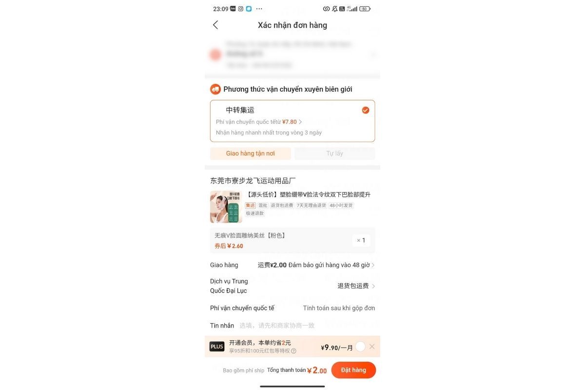 cách order 1688 tiếng việt 3