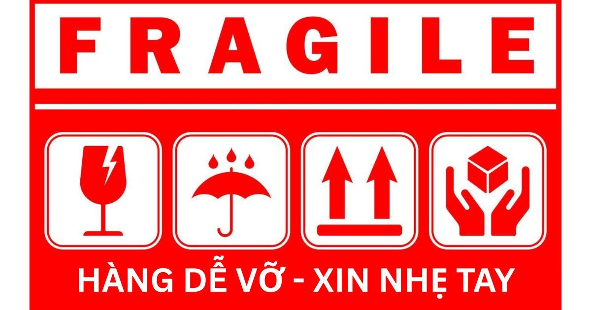 Cách vận chuyển hàng dễ vỡ