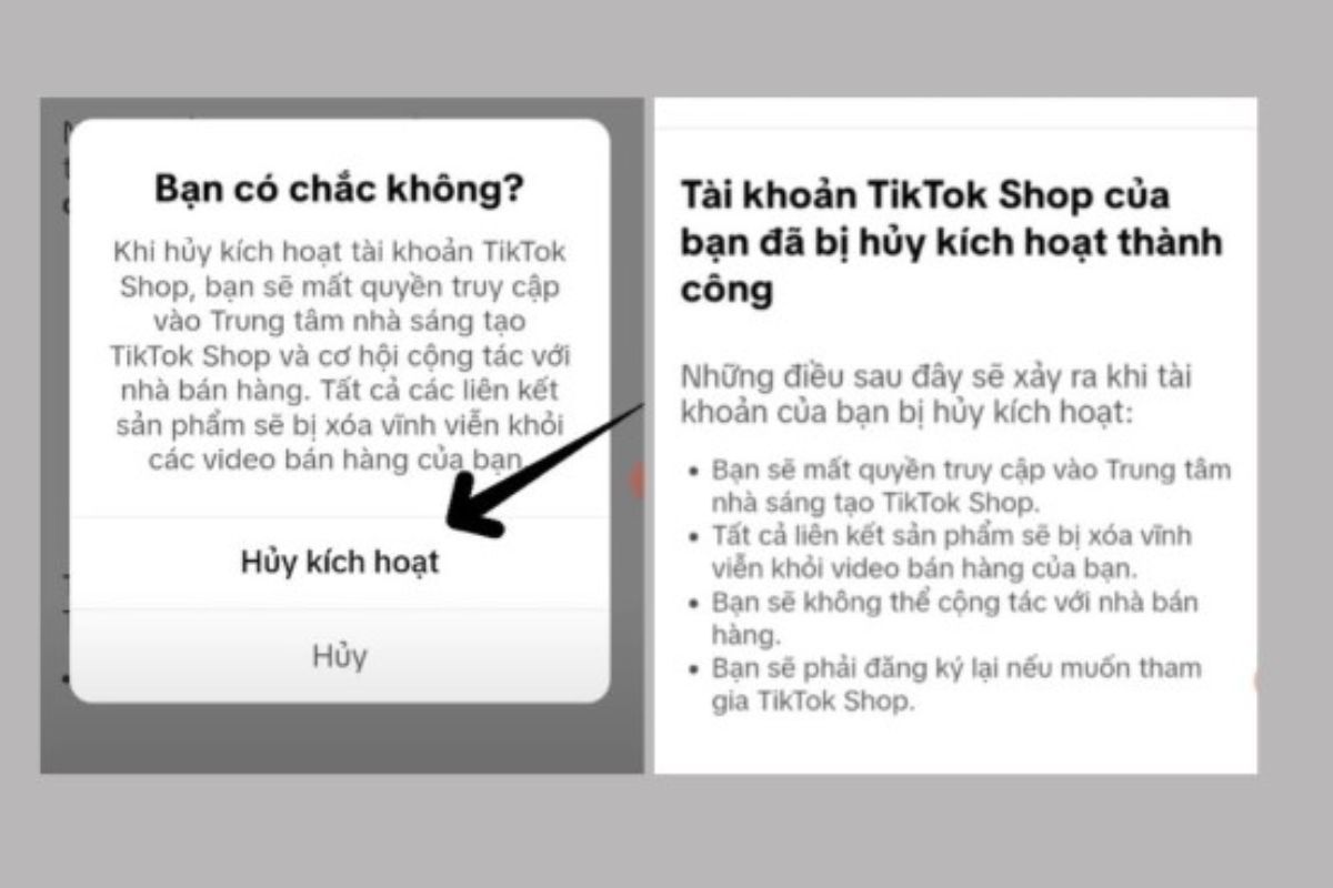 Cách xóa đánh giá trên TikTok