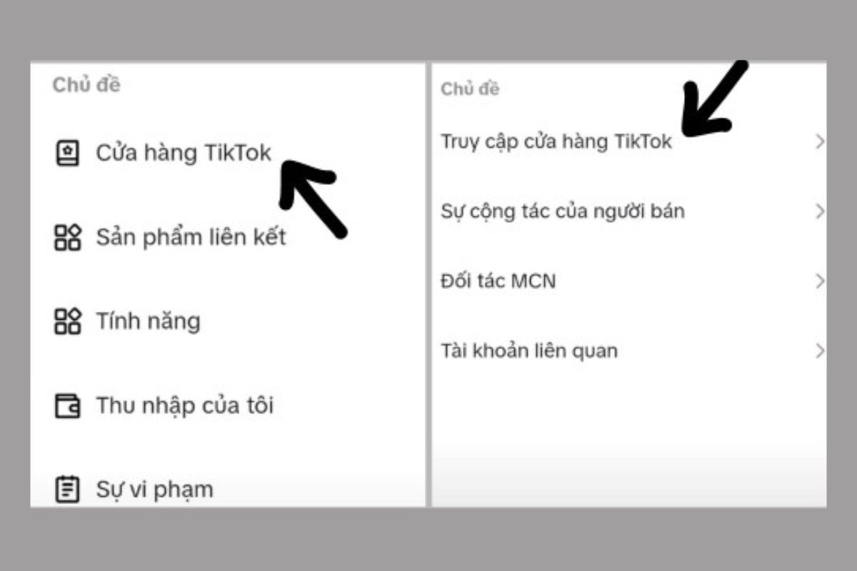 Cách xóa TikTok Shop trên TikTok