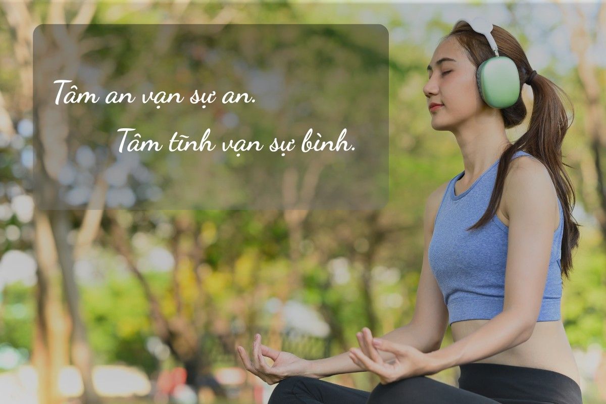 cap cuộc sống an nhiên
