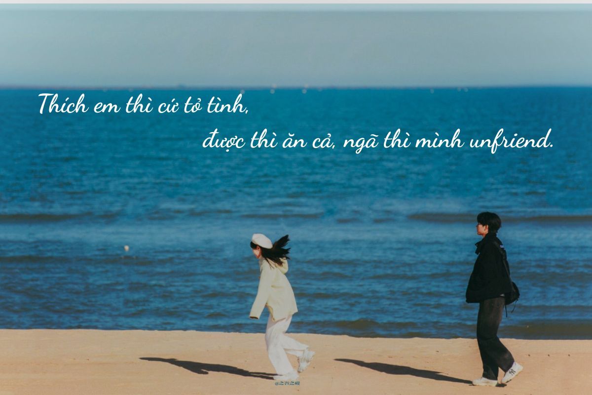 stt thả thinhs ngầu cho nam và nữ