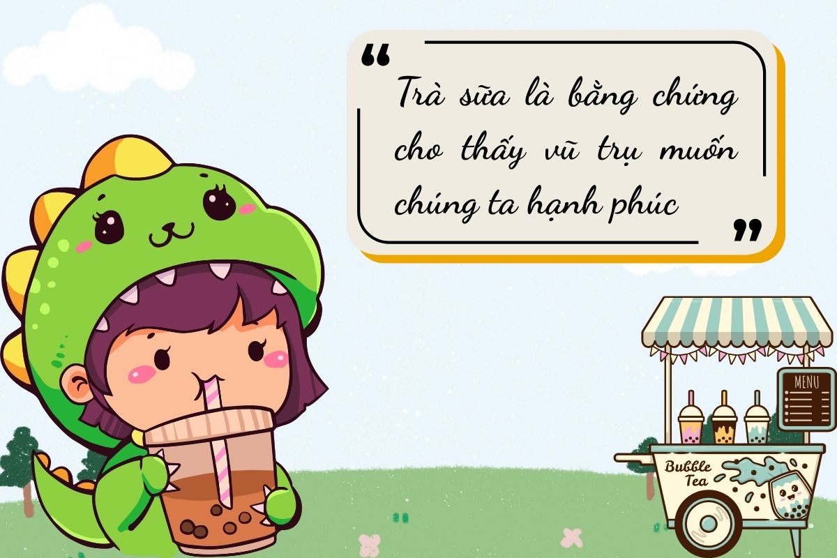 cap trà sữa hay