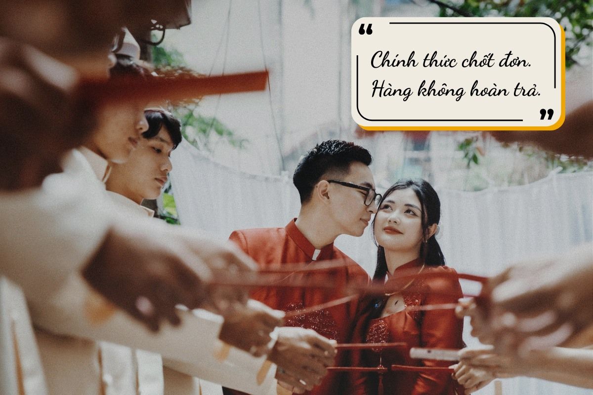 cap về đám cưới