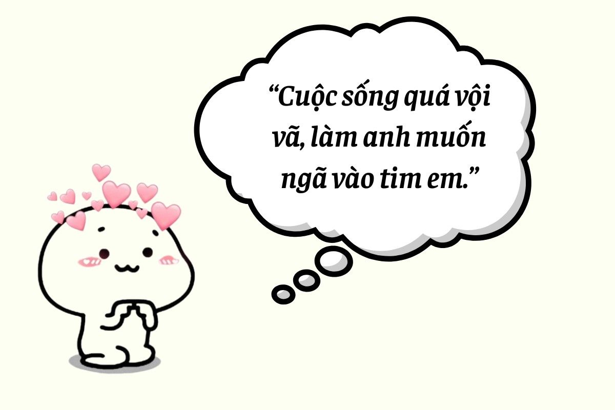 caption hài hước