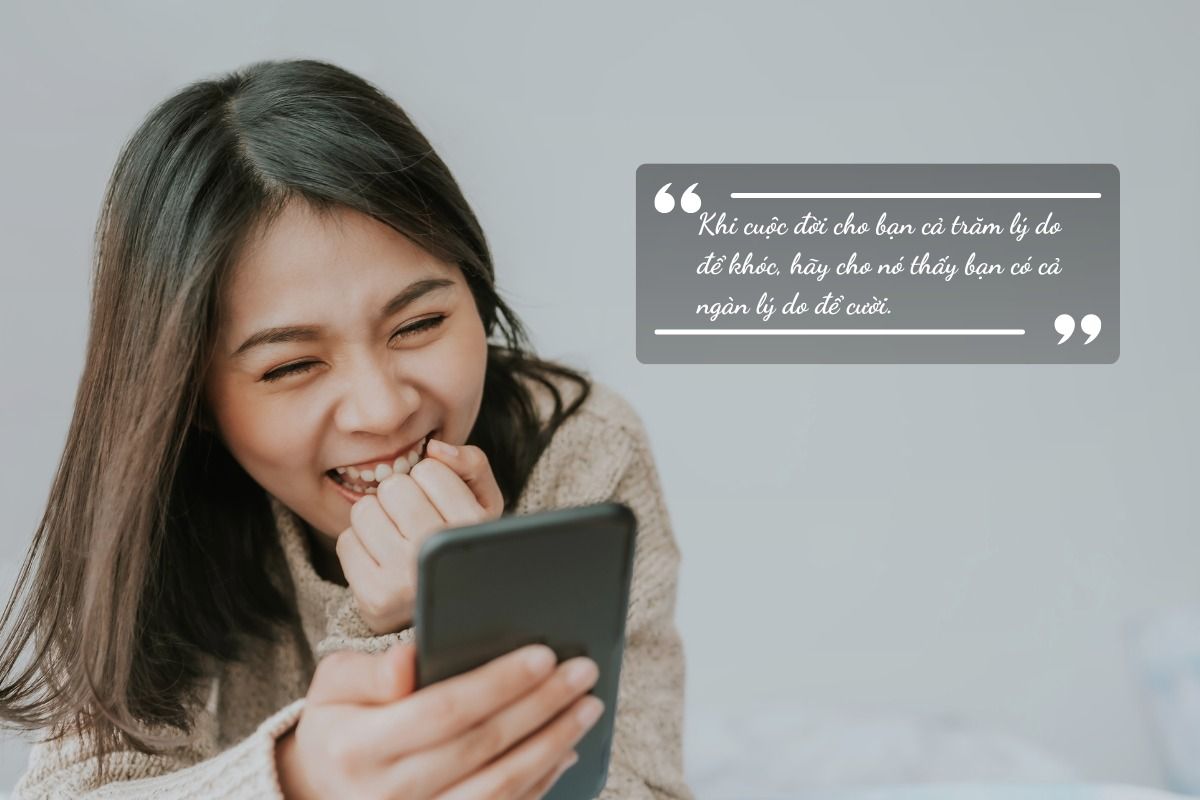 caption năng lượng tích cực
