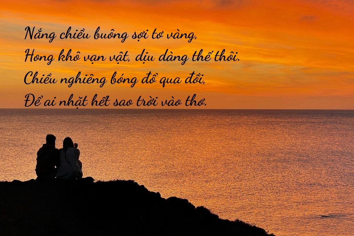 caption về hoàng hôn