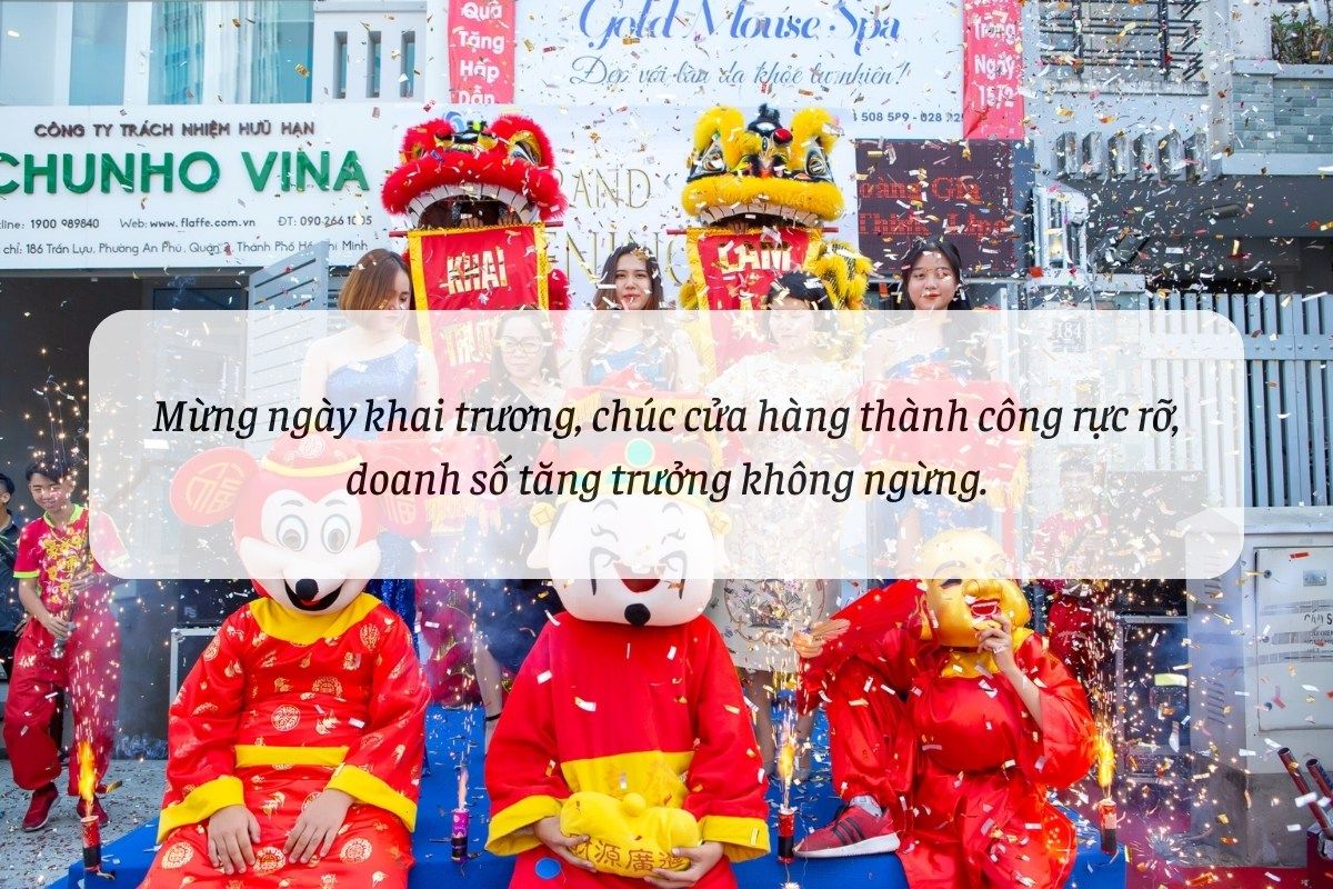 cau chuc khai truong