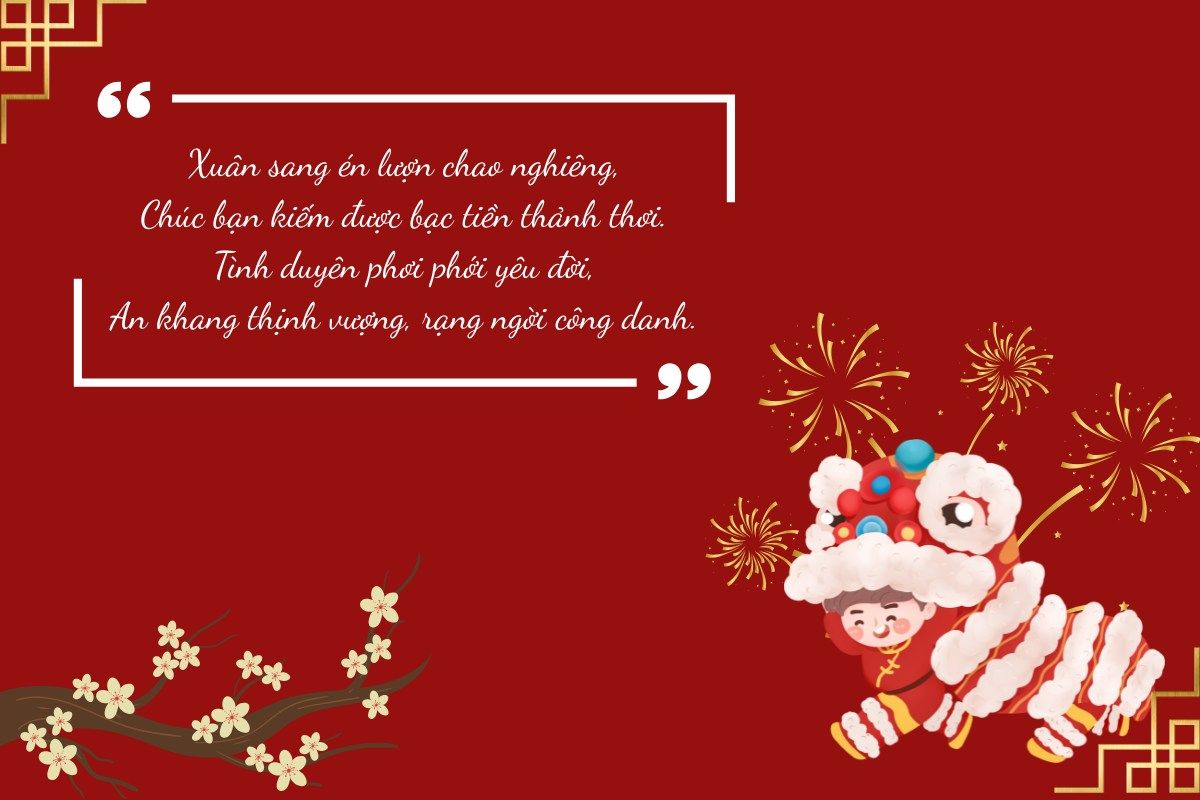 câu chúc tết bạn bè hay