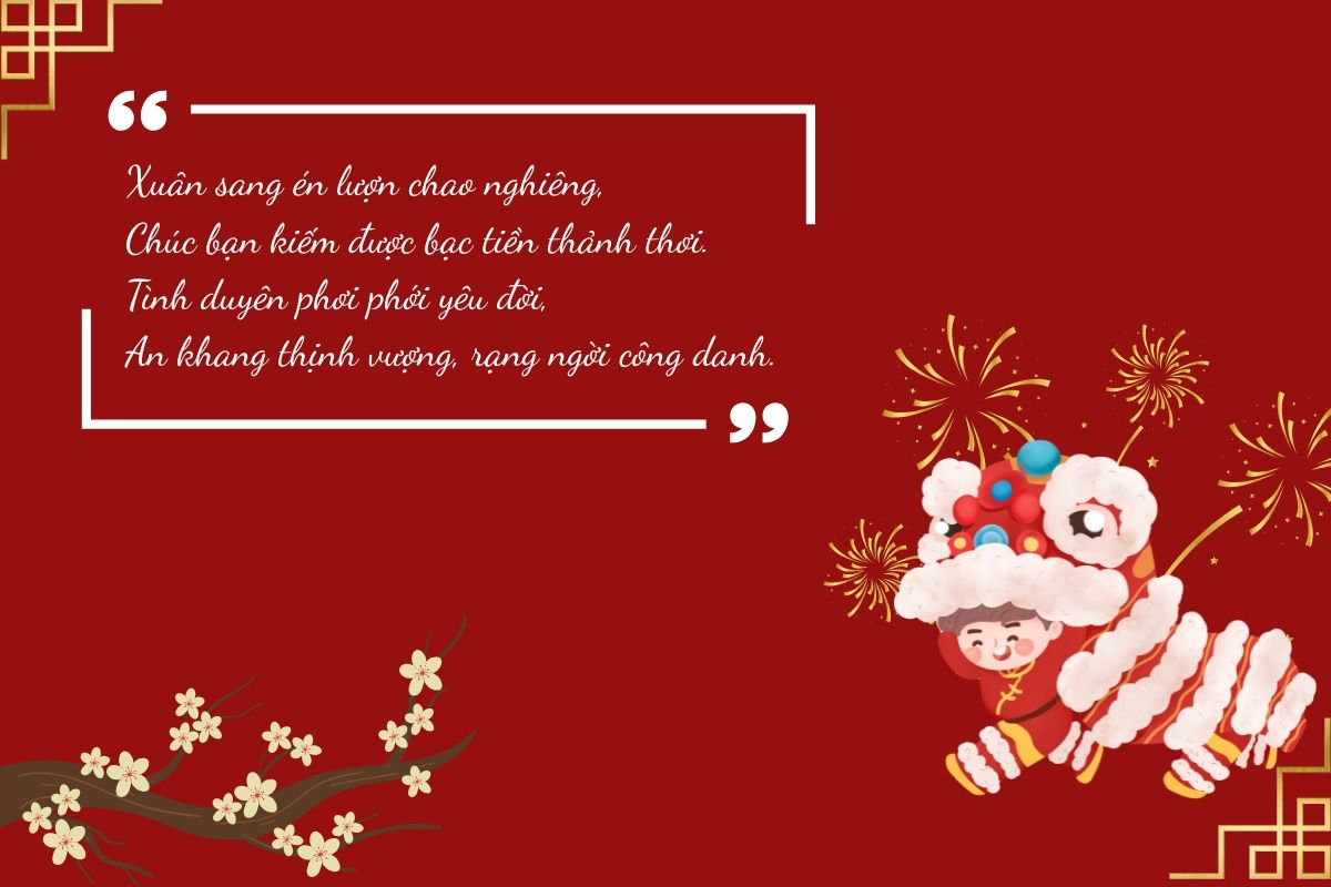 câu chúc tết bạn bè hay