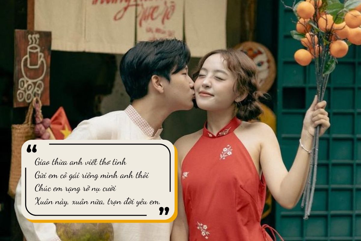 câu chúc tết cho crush