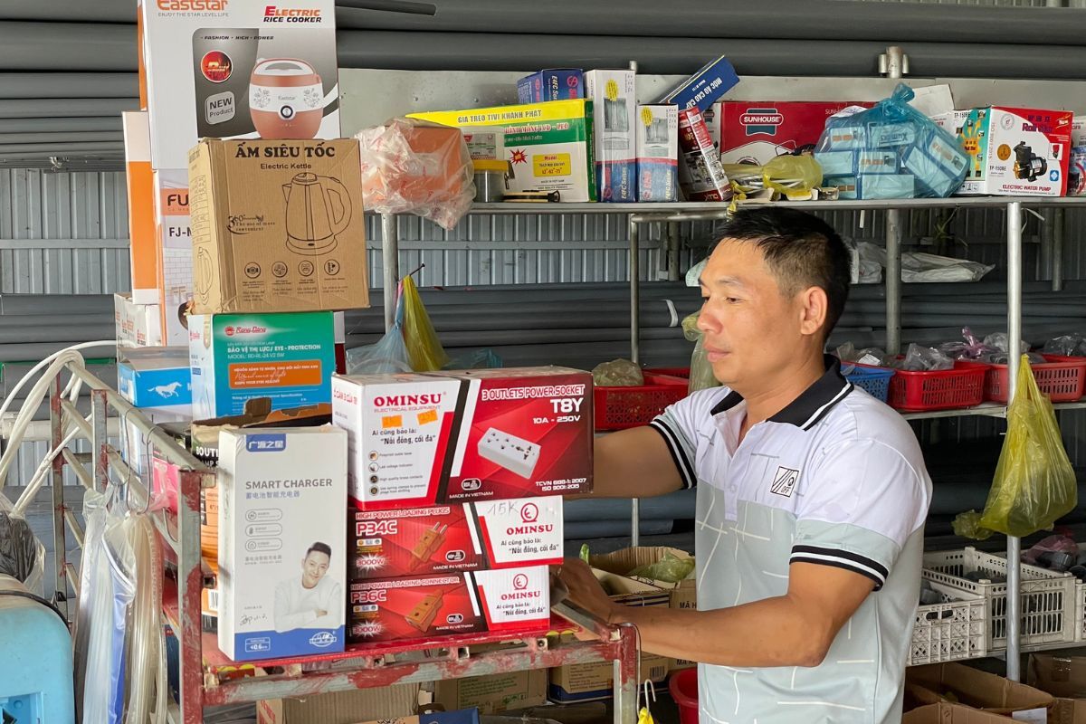 Chi phí mở cửa hàng điện nước