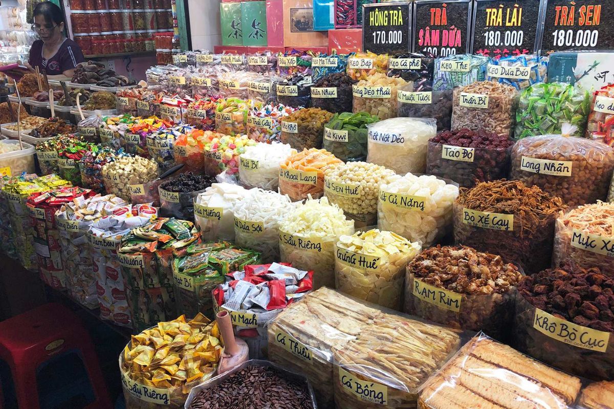 chợ an đông bán gì