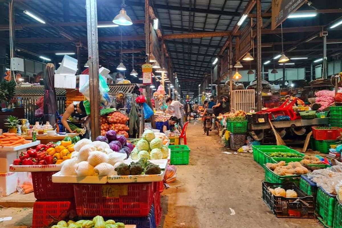 chợ bình điền có đa dạng nông sản