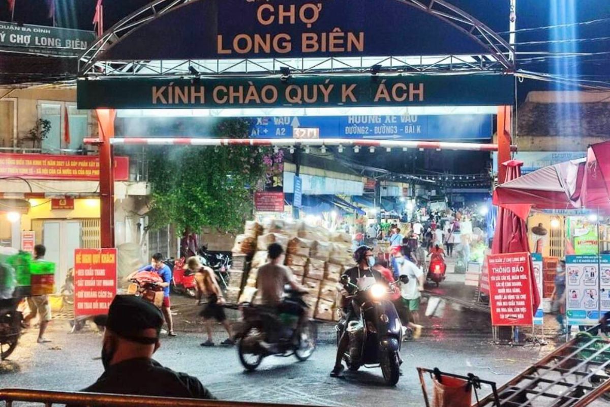 chợ long biên