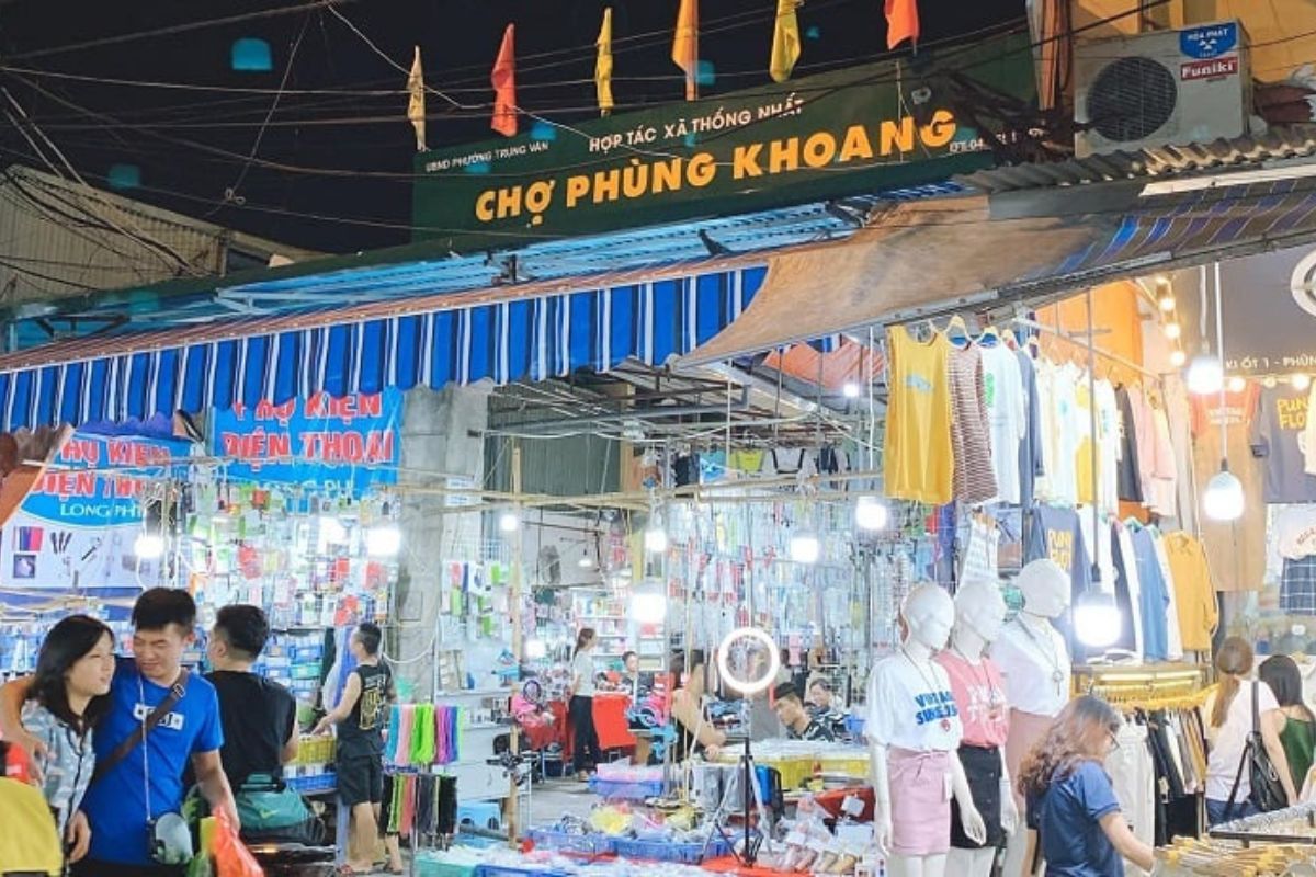 chợ đầu mối phùng khoang