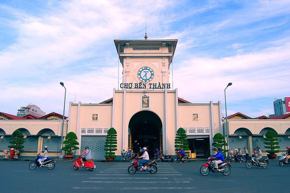 bến thành là khu chợ đầu mối tohcm lâu đời