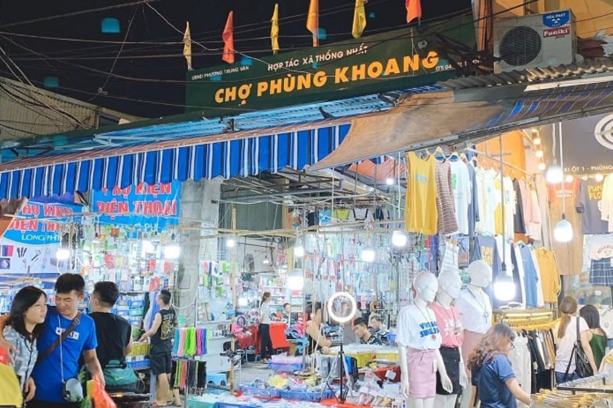 những khu chợ đêm sinh viên giá rẻ ở hà nội