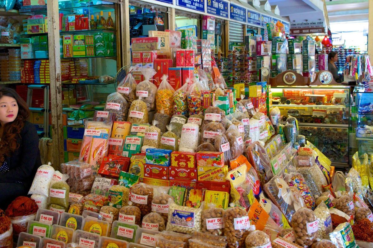 kinh nghiệm đến chợ đồng xuân