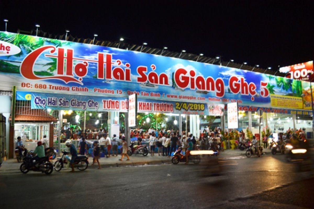 chợ hải sản hồ chí minh