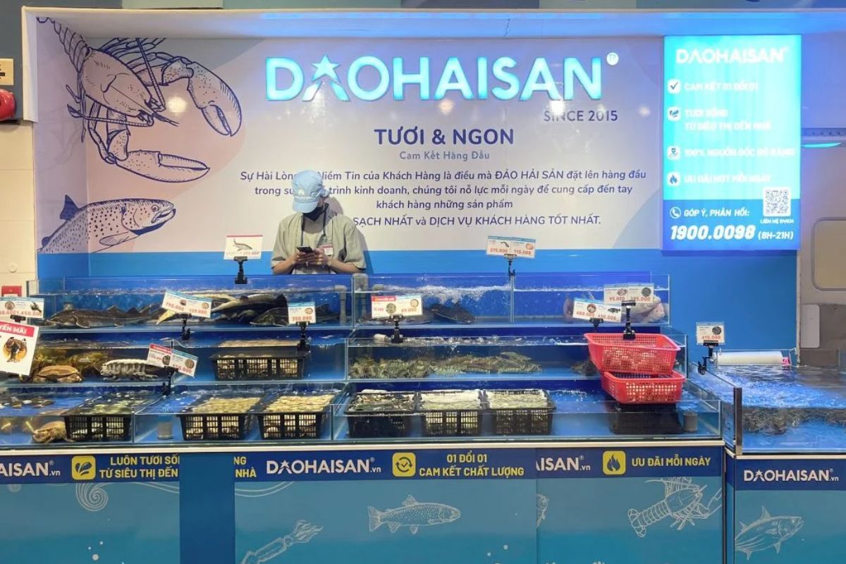 chợ hải sản giá rẻ
