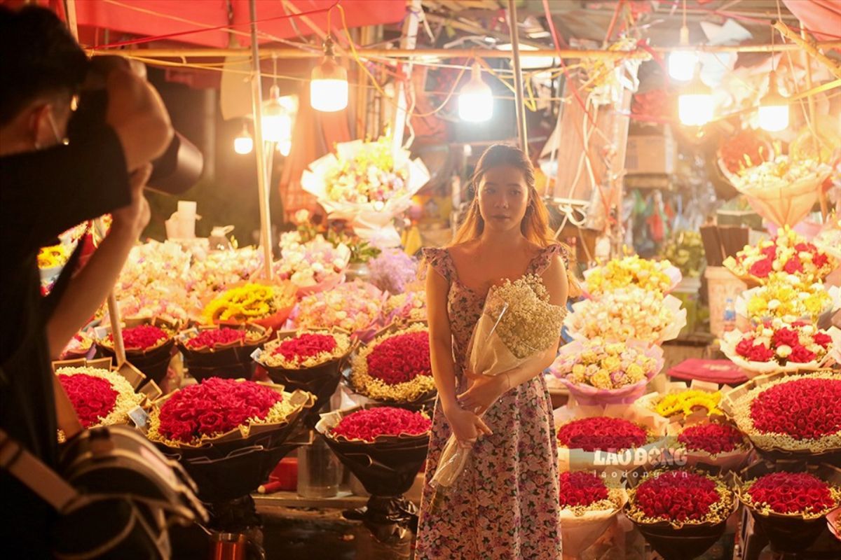 chợ hoa sinh viên